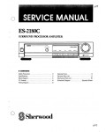 Сервисная инструкция Sherwood ES-2180C