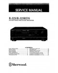 Сервисная инструкция Sherwood R-325, R-325RDS