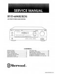 Сервисная инструкция SHERWOOD RVD-6090RDS