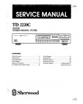 Сервисная инструкция Sherwood TD-2220C