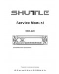 Сервисная инструкция SHUTTLE SCD-420