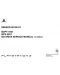 Сервисная инструкция Sony BDPT-1001, BPX-2001 BD-DRIVE