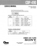 Сервисная инструкция Sony CDP-490