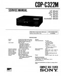 Сервисная инструкция Sony CDP-C322M