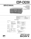 Сервисная инструкция Sony CDP-CX250