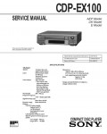 Сервисная инструкция Sony CDP-EX100