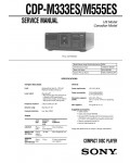Сервисная инструкция Sony CDP-M333ES, CDP-M555ES
