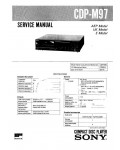 Сервисная инструкция Sony CDP-M97