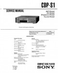 Сервисная инструкция Sony CDP-S1