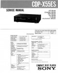 Сервисная инструкция Sony CDP-X55ES