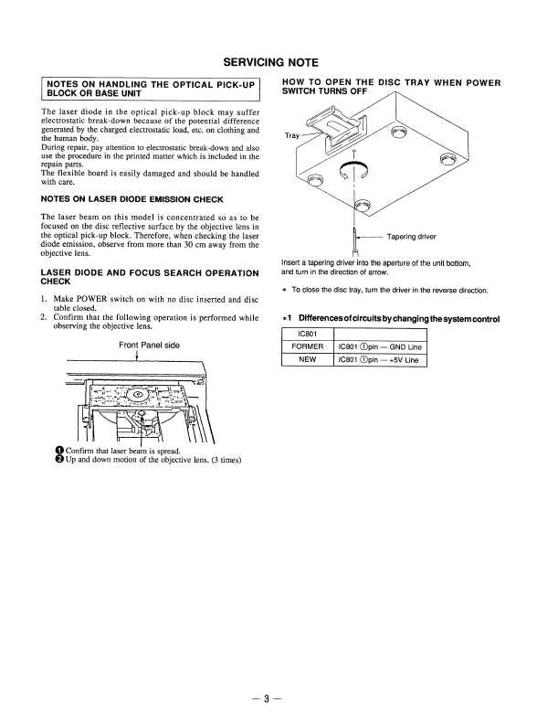 Сервисная инструкция Sony CDP-XA2ES