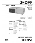Сервисная инструкция Sony CDX-525RF