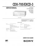 Сервисная инструкция Sony CDX-705