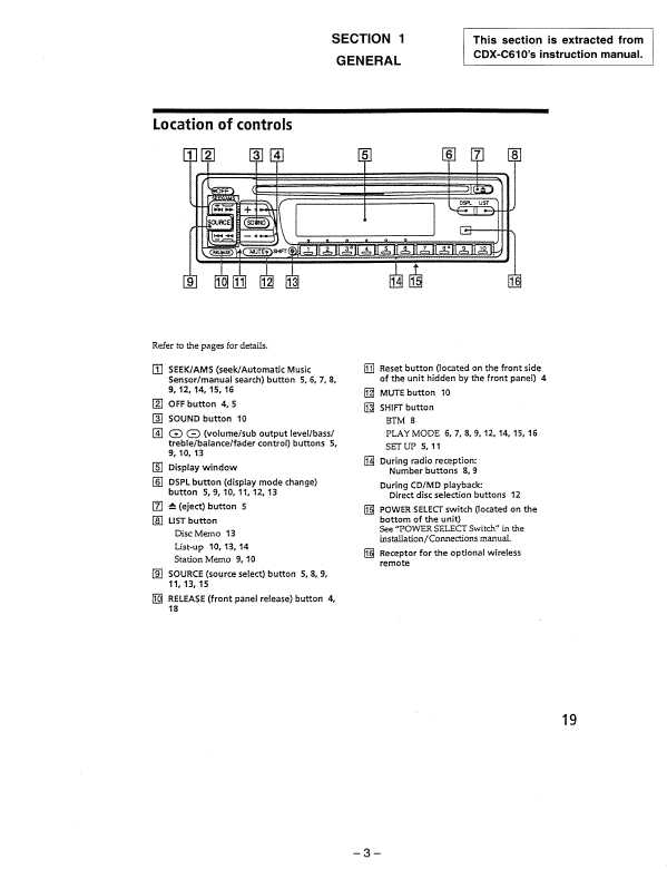 Сервисная инструкция Sony CDX-C610RDS