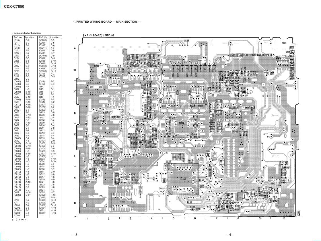 Сервисная инструкция Sony CDX-C7850