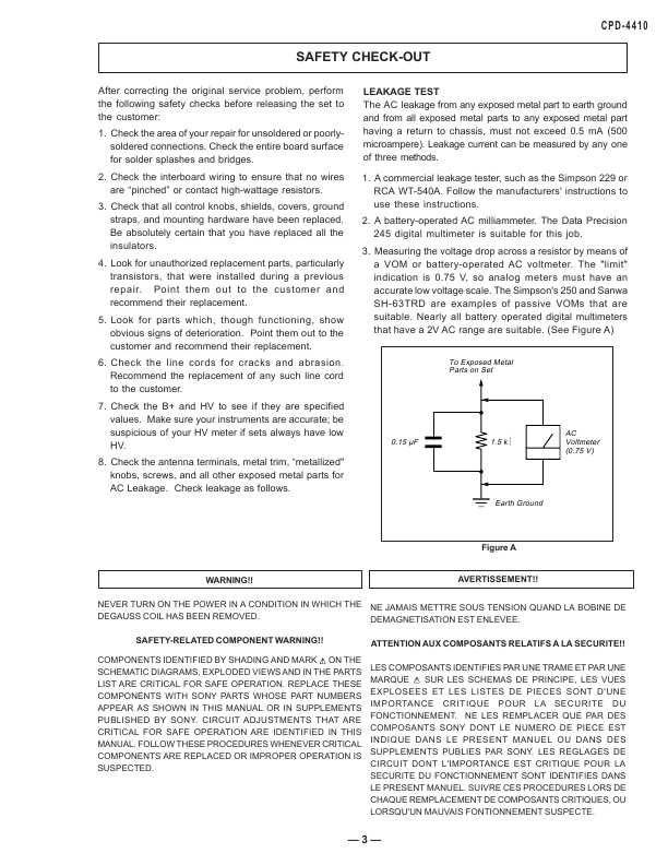 Сервисная инструкция Sony CPD-4410 (F99)