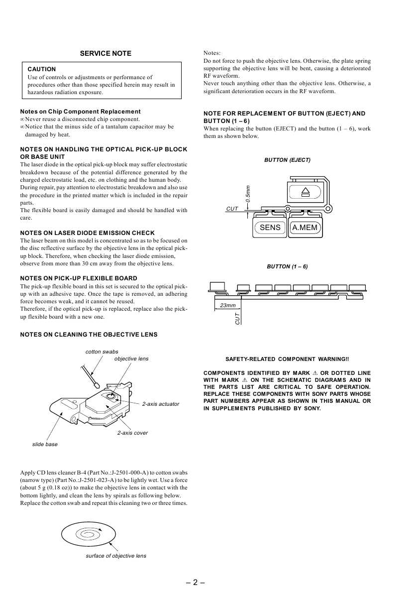 Сервисная инструкция Sony CSX-4160