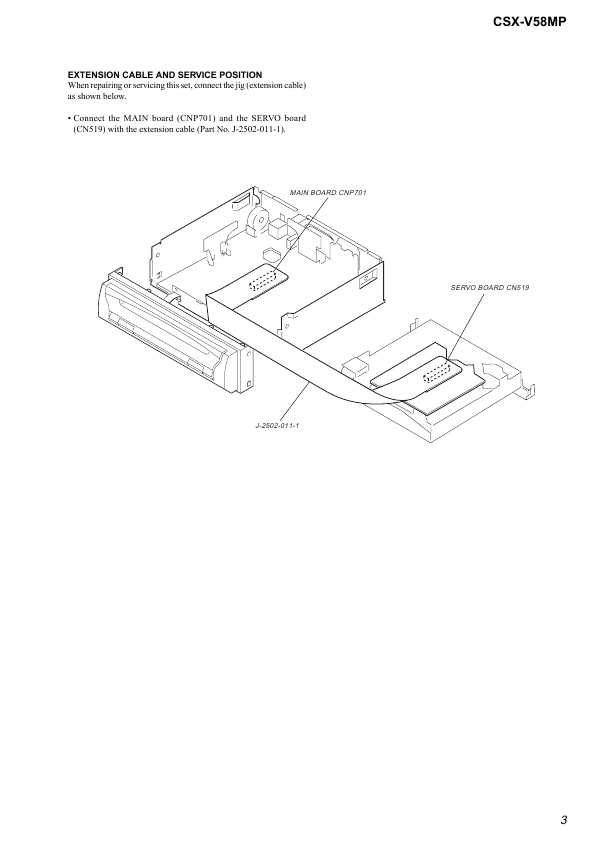 Сервисная инструкция Sony CSX-V58MP