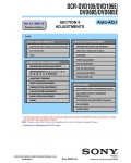 Сервисная инструкция Sony DCR-DVD105E, DCR-DVD605E, ADJ
