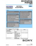 Сервисная инструкция Sony DCR-IP210E, DCR-IP220E, ADJ