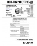 Сервисная инструкция Sony DCR-TRV240E, DCR-TRV340E LVL3