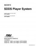 Сервисная инструкция SONY DFP-D2000, R2000, MM