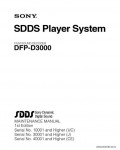 Сервисная инструкция SONY DFP-D3000, MM, 1st-edition