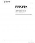 Сервисная инструкция SONY DPP-EX5 VOL.2