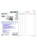 Сервисная инструкция Sony DSC-W610 LVL2