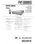 Сервисная инструкция Sony DVP-S9000ES