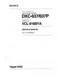 Сервисная инструкция Sony DXC-637P, VOL.2
