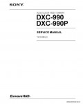 Сервисная инструкция SONY DXC-990