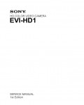 Сервисная инструкция Sony EVI-HD1