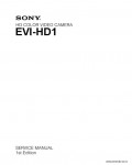 Сервисная инструкция SONY EVI-HD1, 1st-edition