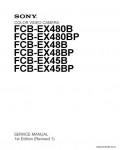 Сервисная инструкция SONY FCB-EX480B