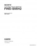 Сервисная инструкция SONY FWD-S55H2