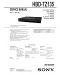 Сервисная инструкция Sony HBD-TZ135 (DAV-TZ135)