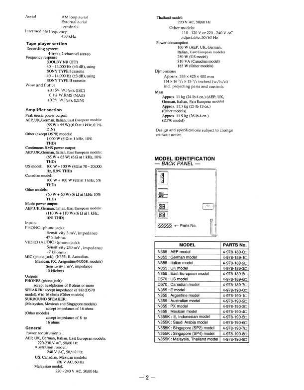 Сервисная инструкция Sony HCD-D570, HCD-N355, HCD-N355K