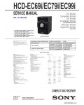 Сервисная инструкция SONY HCD-EC69I, 79I, 99I V1.6