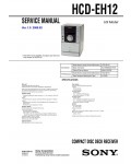 Сервисная инструкция Sony HCD-EH12