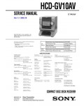 Сервисная инструкция Sony HCD-GV10AV (LBT-GV10AV)