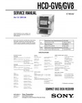 Сервисная инструкция Sony HCD-GV6, HCD-GV8 (LBT-GV6, LBT-GV8)