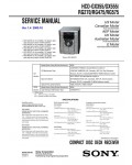 Сервисная инструкция Sony HCD-GX355, HCD-GX555, HCD-RG270, HCD-RG475, HCD-RG575