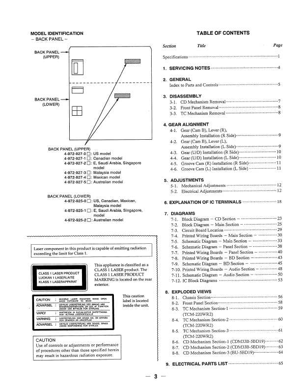 Сервисная инструкция Sony HCD-H605