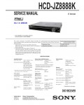 Сервисная инструкция Sony HCD-JZ8888K