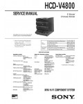 Сервисная инструкция Sony HCD-V4800 (LBT-V4800)