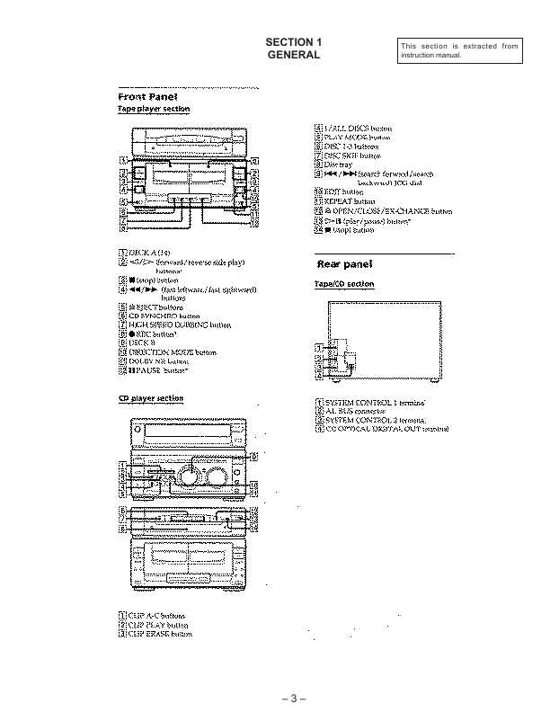 Сервисная инструкция Sony HCD-W55