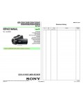 Сервисная инструкция Sony HDR-CX550E, HDR-XR550E, Level 3