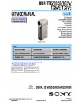 Сервисная инструкция Sony HDR-TG5E, HDR-TG5VE, HDR-TG7VE LVL2