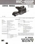 Сервисная инструкция Sony HVC-4000P